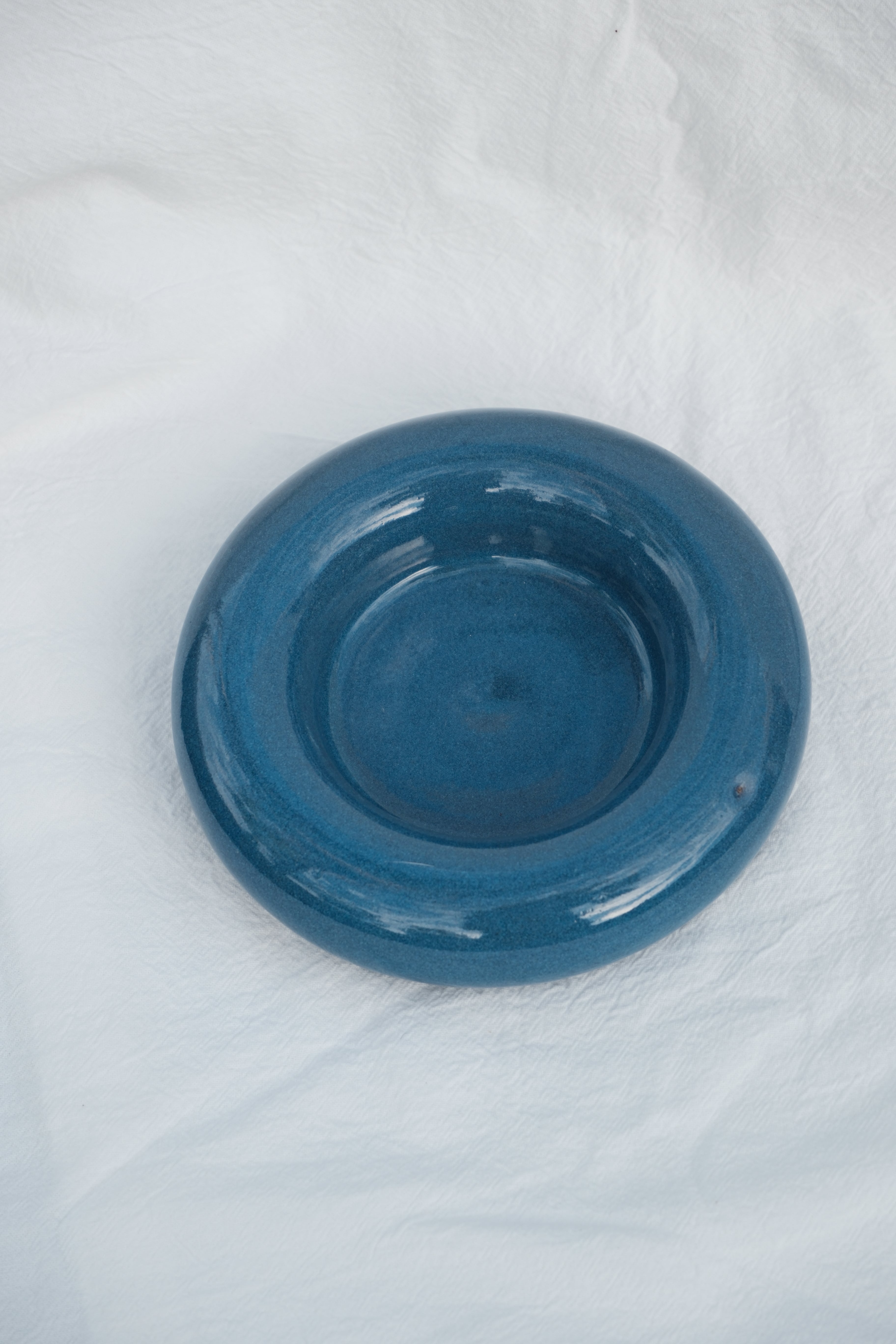 Blue Bubble Plate